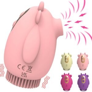 VIBRADOR SUCCIONADOR Puggy Vibrador 2 en 1